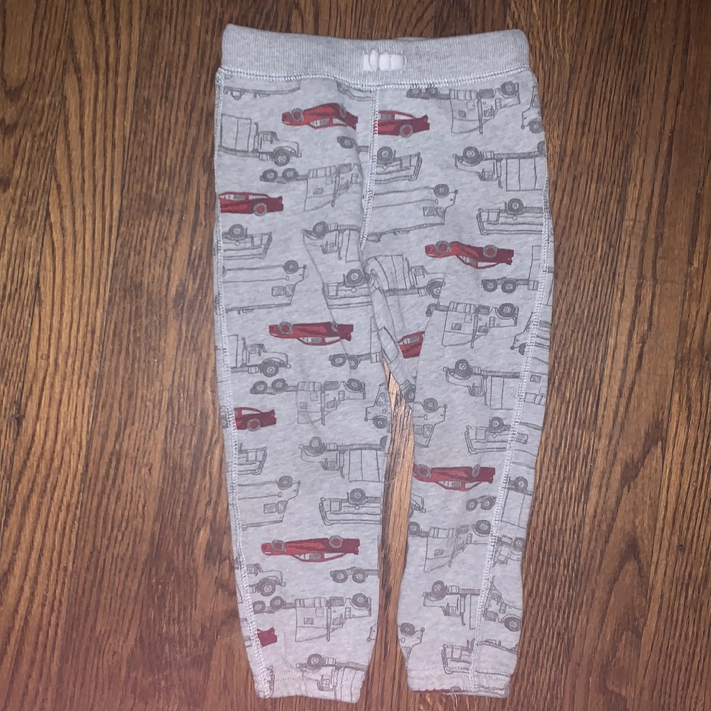 Toddler boys car sweat pants
